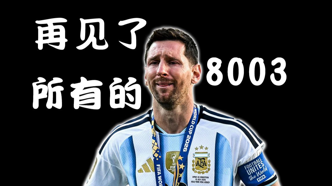 再见了，所有的8003